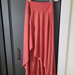 Elegant Coral Women's Skirt